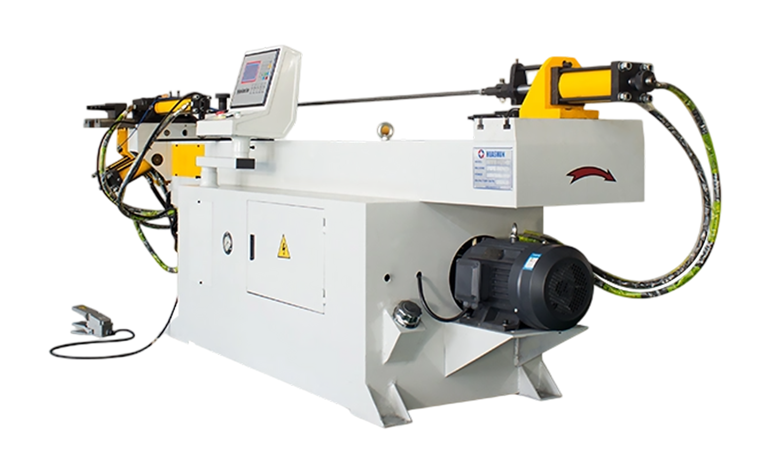 NC S Series Mandrel Hydraulic Tube Bender na may Easy-Program Setting