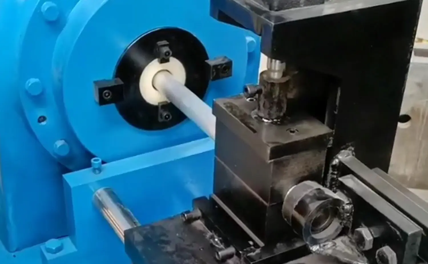 ZTM-50/60/76/114 Multi-Material Applicable Semi-Automatic Taper Tube Reducing Machine ZTM-50/60/76/114 Multi-Material Applicable Semi-Automatic Taper Tube Reducing Machine