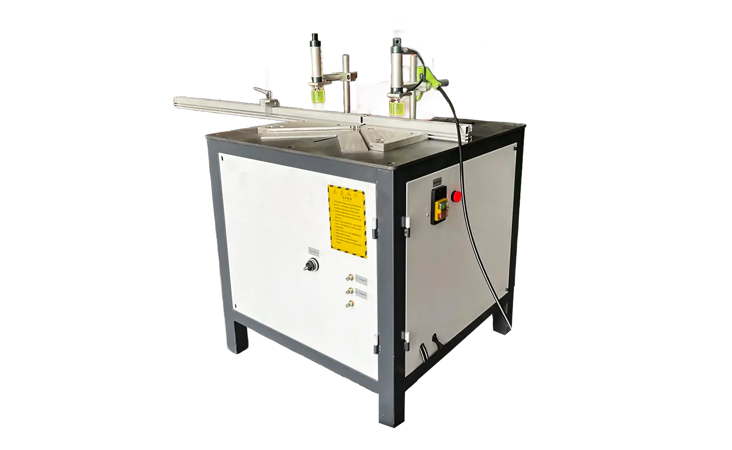 ES500 Semi-Automatic Aluminum Tube Cutting Machine na may Angle Cutting Function