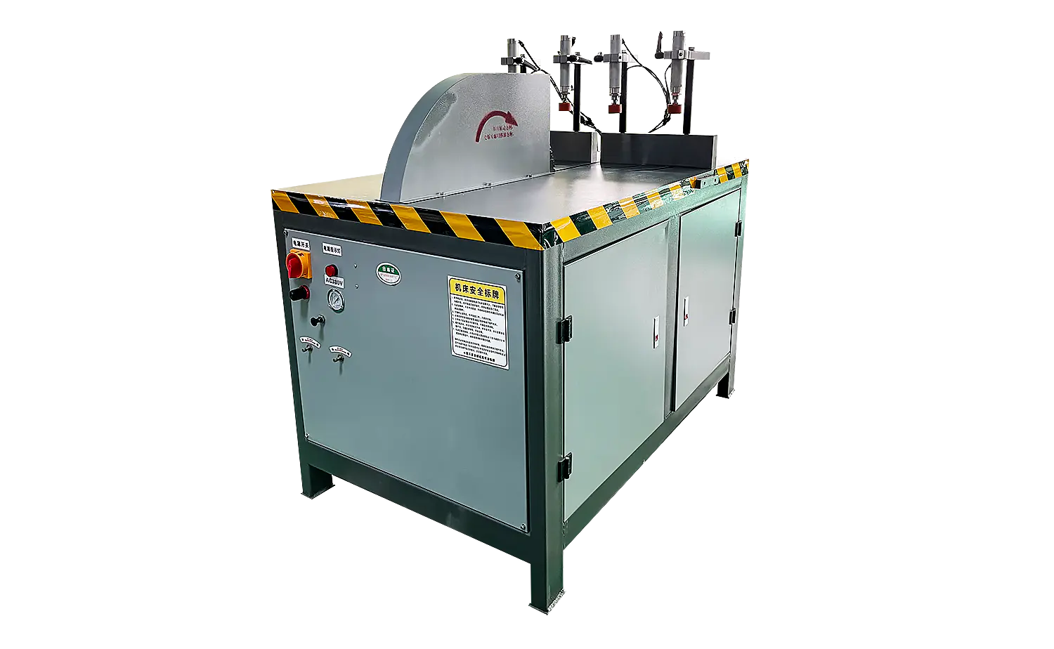 ES550 Semi-Automatic Aluminum Cutting Machine para sa Malaking Profile at Tube
