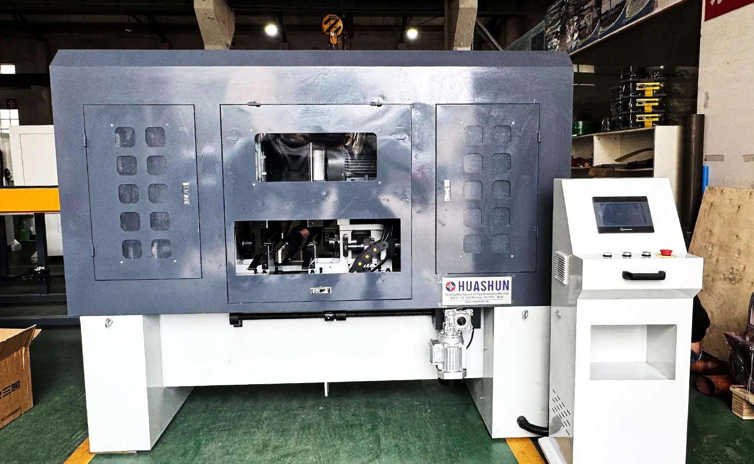 DEF80CNC Series High Stability Servo Tube Chamfering Machine DEF80CNC Series High Stability Servo Tube Chamfering Machine