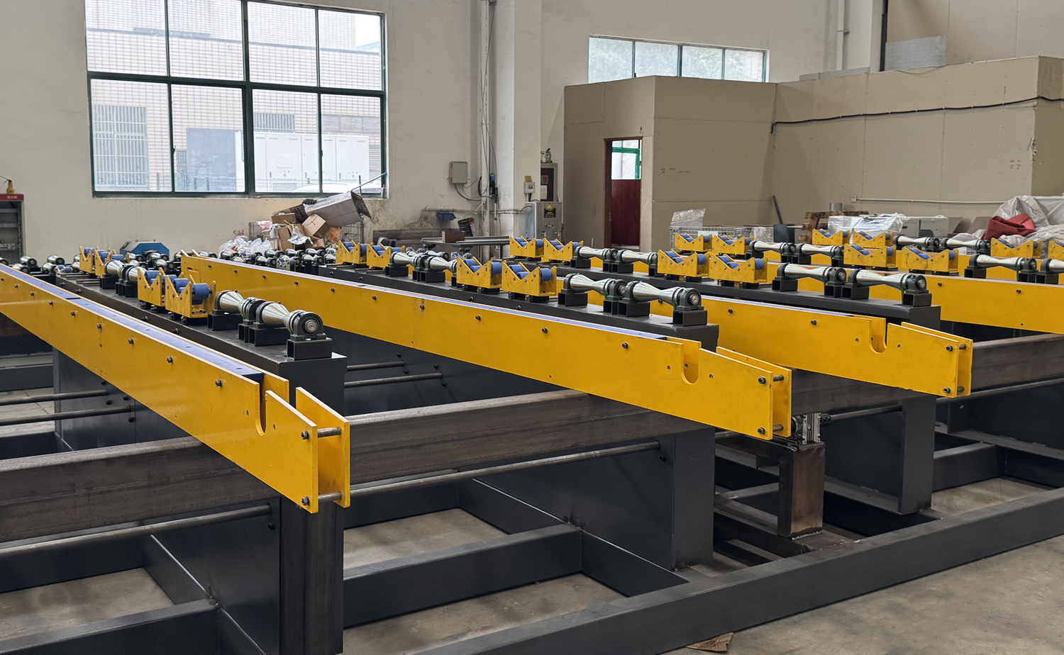 Double Head Awtomatikong Pipe Threading Machine